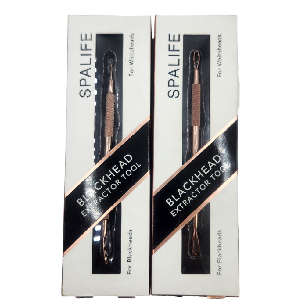2x SpaLife Blackhead Extractor‎ Tool For Blackheads, Whiteheads Stainless Steel